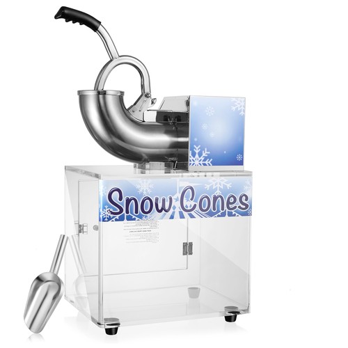 Commercial snow cone - snow,